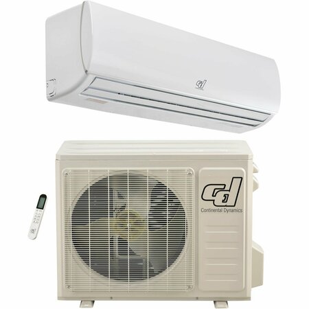 CD Ductless Air Conditioner Inverter Split System w/ Heat, Wifi Enabled, 24000 BTU, 18 SEER, 230V 292874